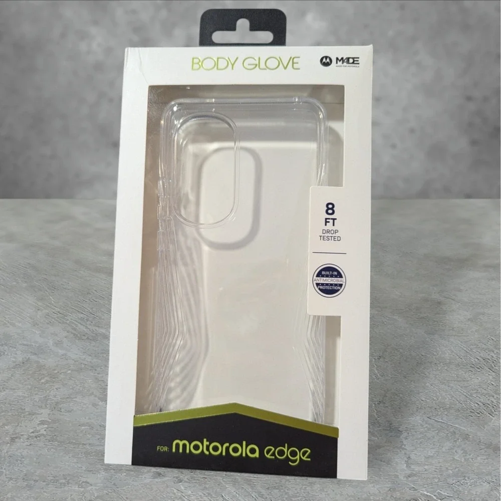 A7 Body Glove‎ Transition Grip Case for Motorola Edge (2022) - Clear